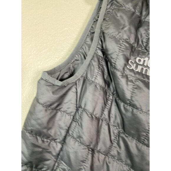 Patagonia Nano Puff vest Gray Men's Size Small Quilted Insulated Embroidered - Picture 12 of 16